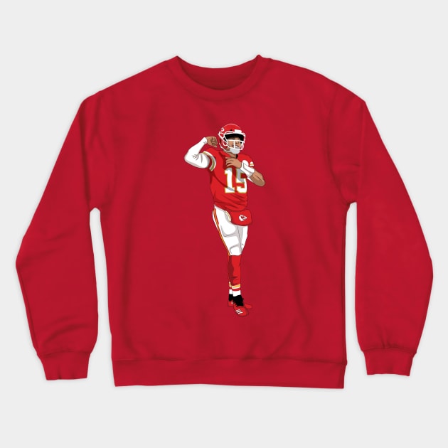 Patrick Mahomes Crewneck Sweatshirt by xavierjfong